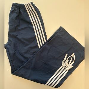 PacSun Blue Track Pants with bow accent